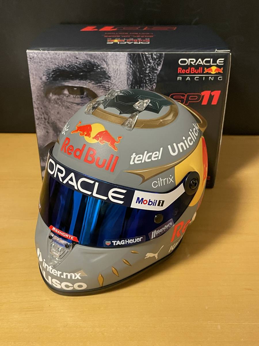 【完売品】1/2ヘルメット セルジオ・ペレス 2022 F1ブラジルGP 映画「ブラックパンサー／ワカンダ・フォーエバー」 レッドブル・ホンダRBPT