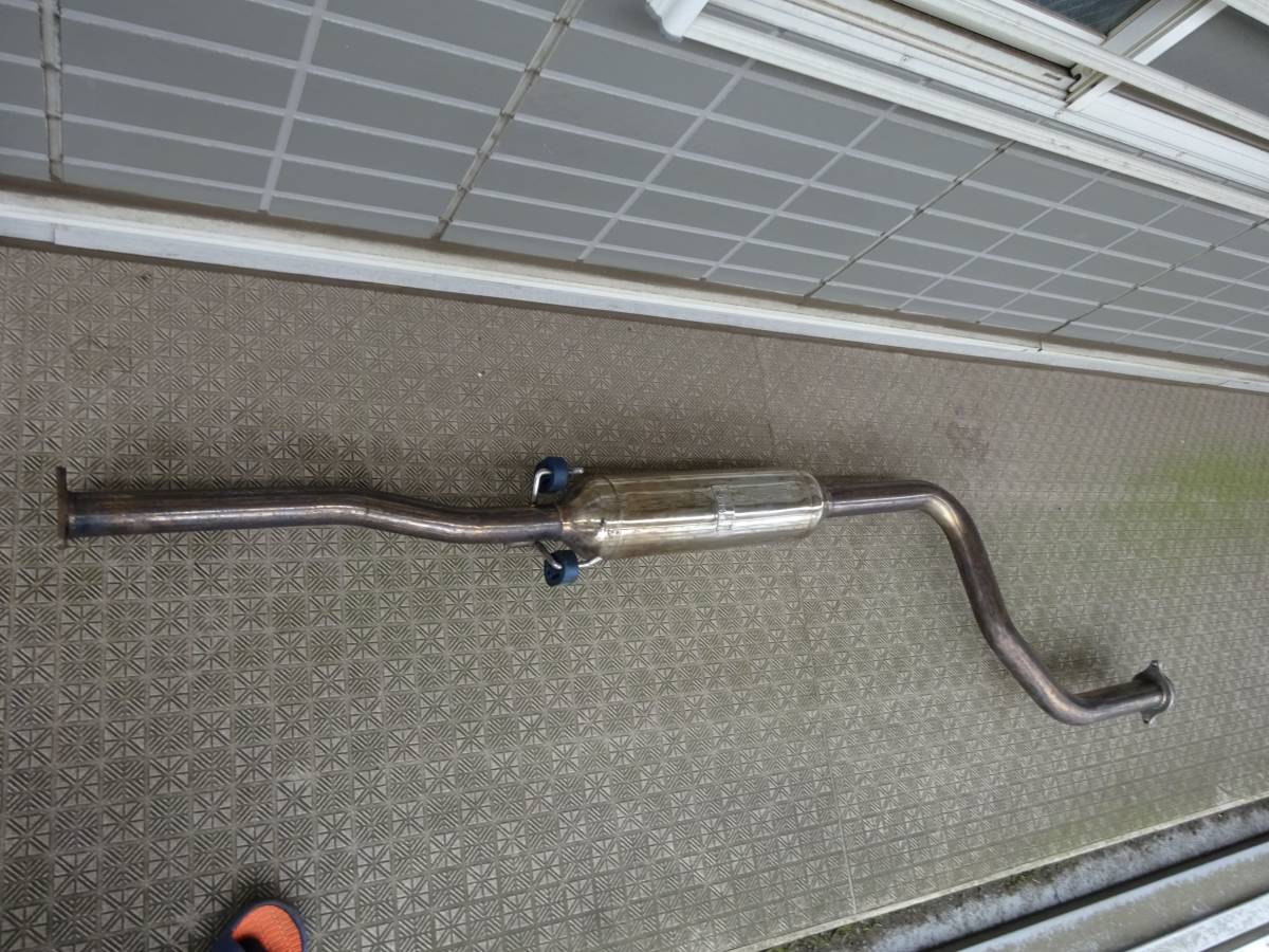 希少 無限ツインループマフラー 中間パイプセット ホンダ インテグラ 
