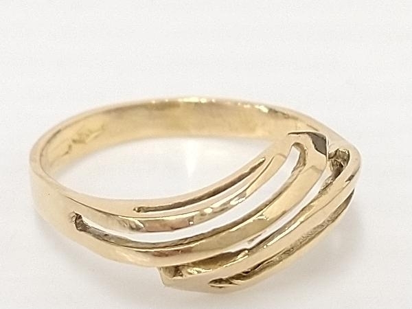 K18⁄#11⁄2.1gリング K18 ＃11 2.1g デザインリング 750 指輪