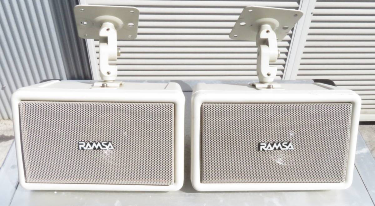 National RAMSA WS-A10-K スピーカー 本体3個 WS-A10-K コンパクトスピーカー RAMSA スピーカー - Panasonic