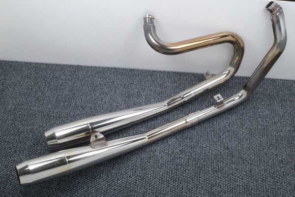 05 ダイナ TC88 FXD FXDL HOTRUN 2IN2 ステンレス マフラー 検