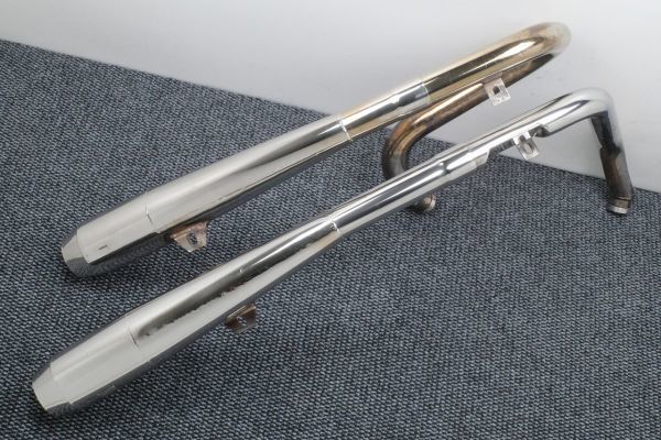 05 ダイナ TC88 FXD FXDL HOTRUN 2IN2 ステンレス マフラー 検