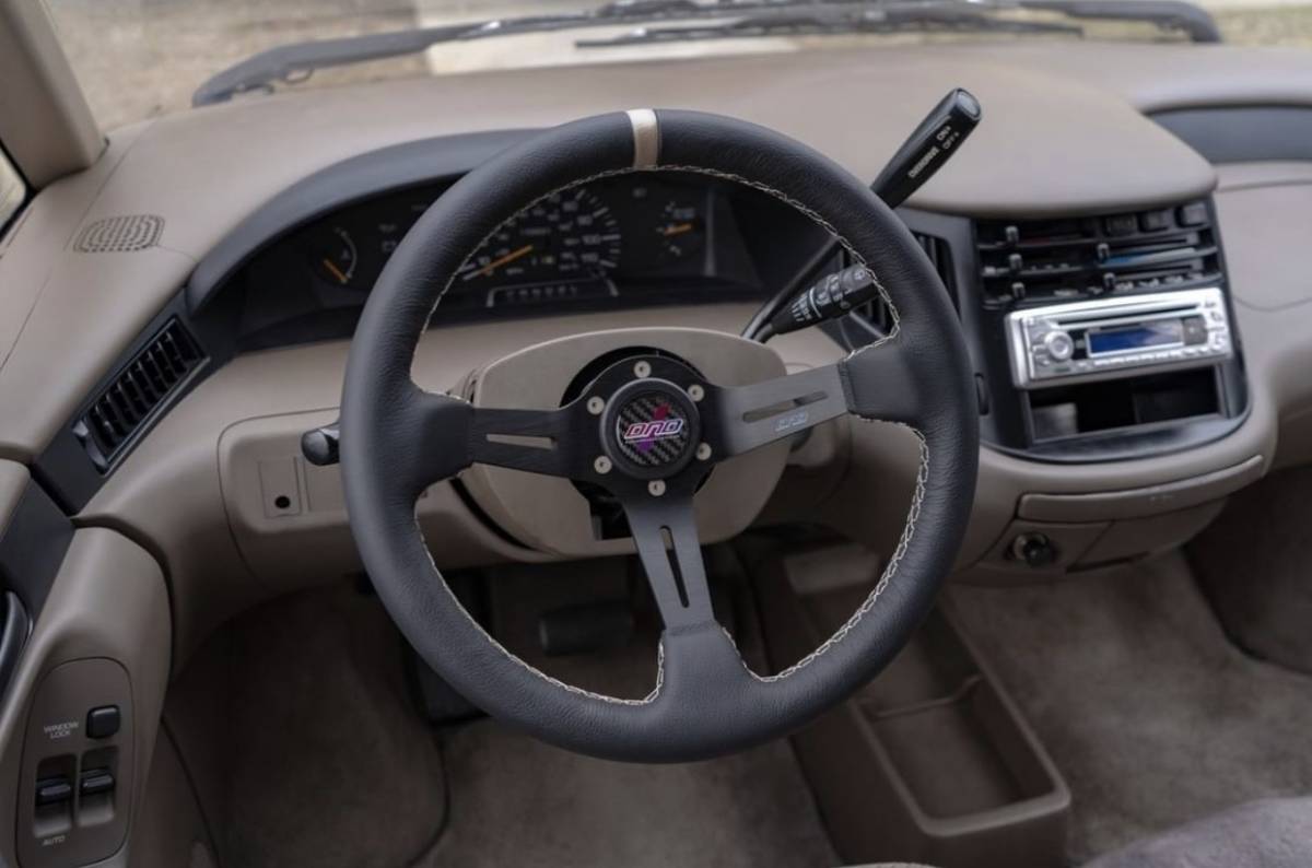 Newホーンボタン】 DND Performance Interior Race レザー グレー 