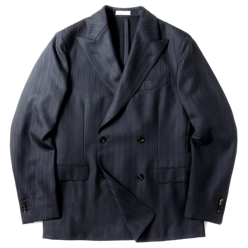 未使用級 LARDINI デニム アンコンジャケット ブートニエール XXS 美品