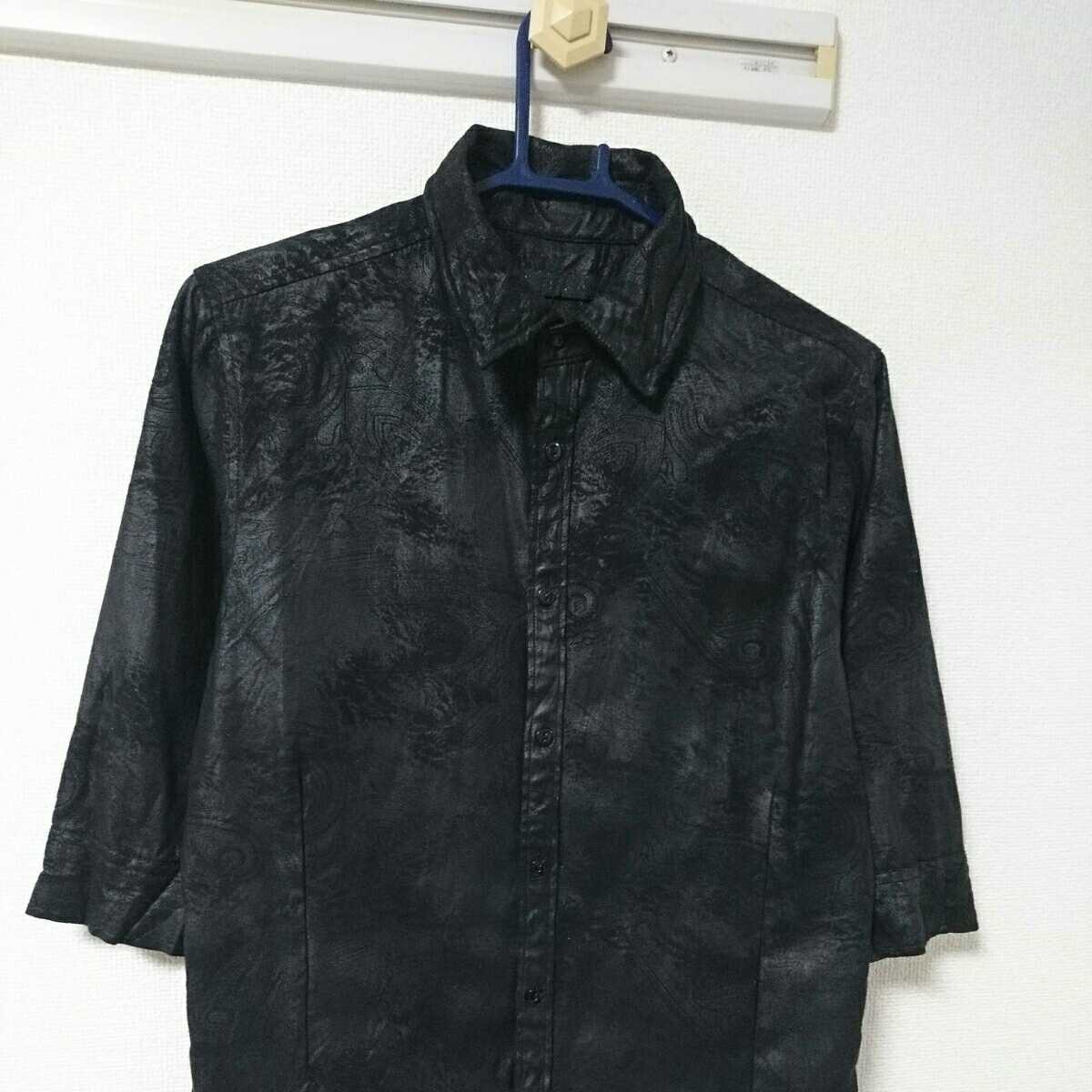 FUGA フーガ お兄系 ホスト ガラシャツ トップス シャツ 半袖 長袖 七 