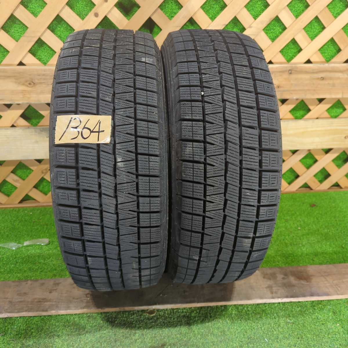 送料無料　1364 ナンカン　215/60R16 バリ山　スタッドレス　２本　2018 8.5分山　激安