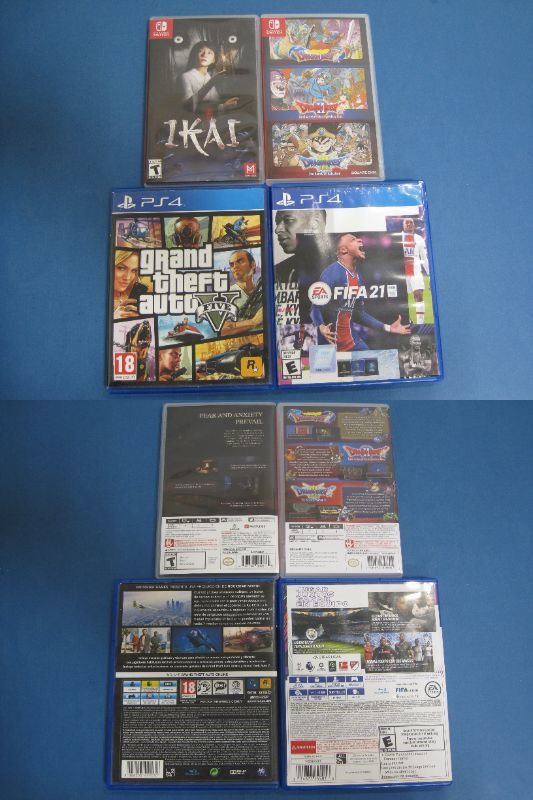 056 ジャンク PS4ソフト Switchソフト 海外版12本セット 7DTD/THE 