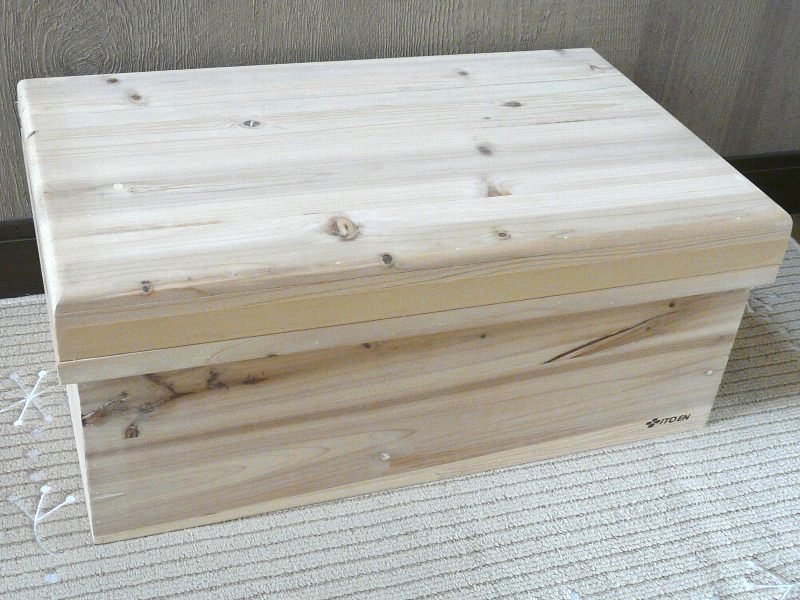 茶箱 収納箱 伊藤園しあわせ茶箱 新品未使用 伊藤園（ケース/ボックス