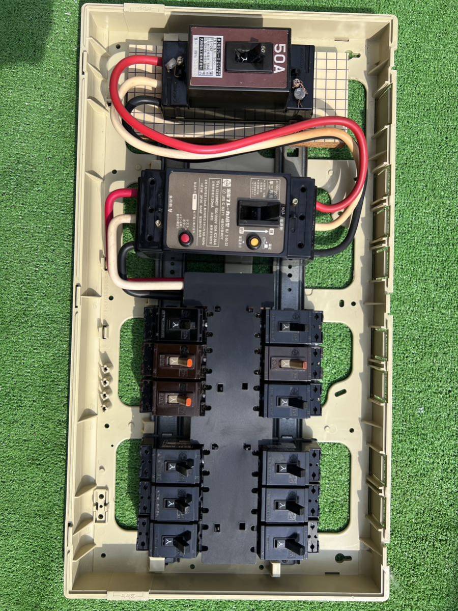 松下電工 取り外し品 松下電工 National 分電盤 BQJ3510-2 住宅分電盤 住宅用　分電盤　ナショナル　松下電工