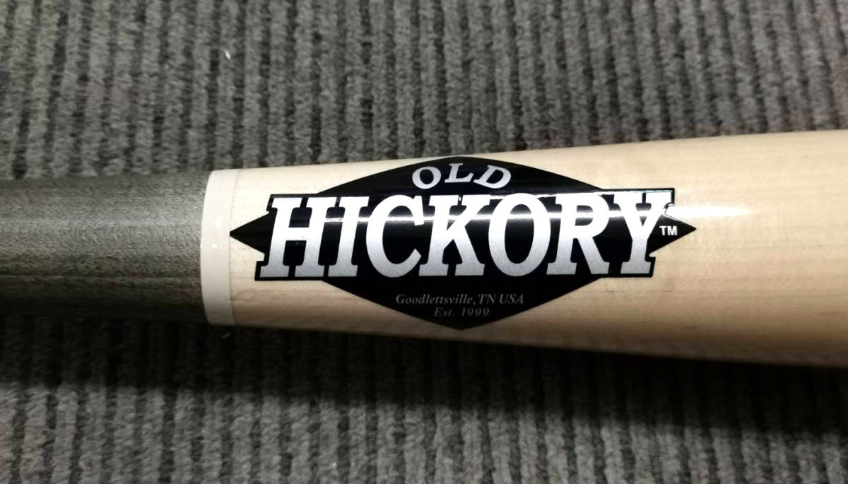 野球 バレンティン実使用バットOLD HICKORY 硬式野球バット