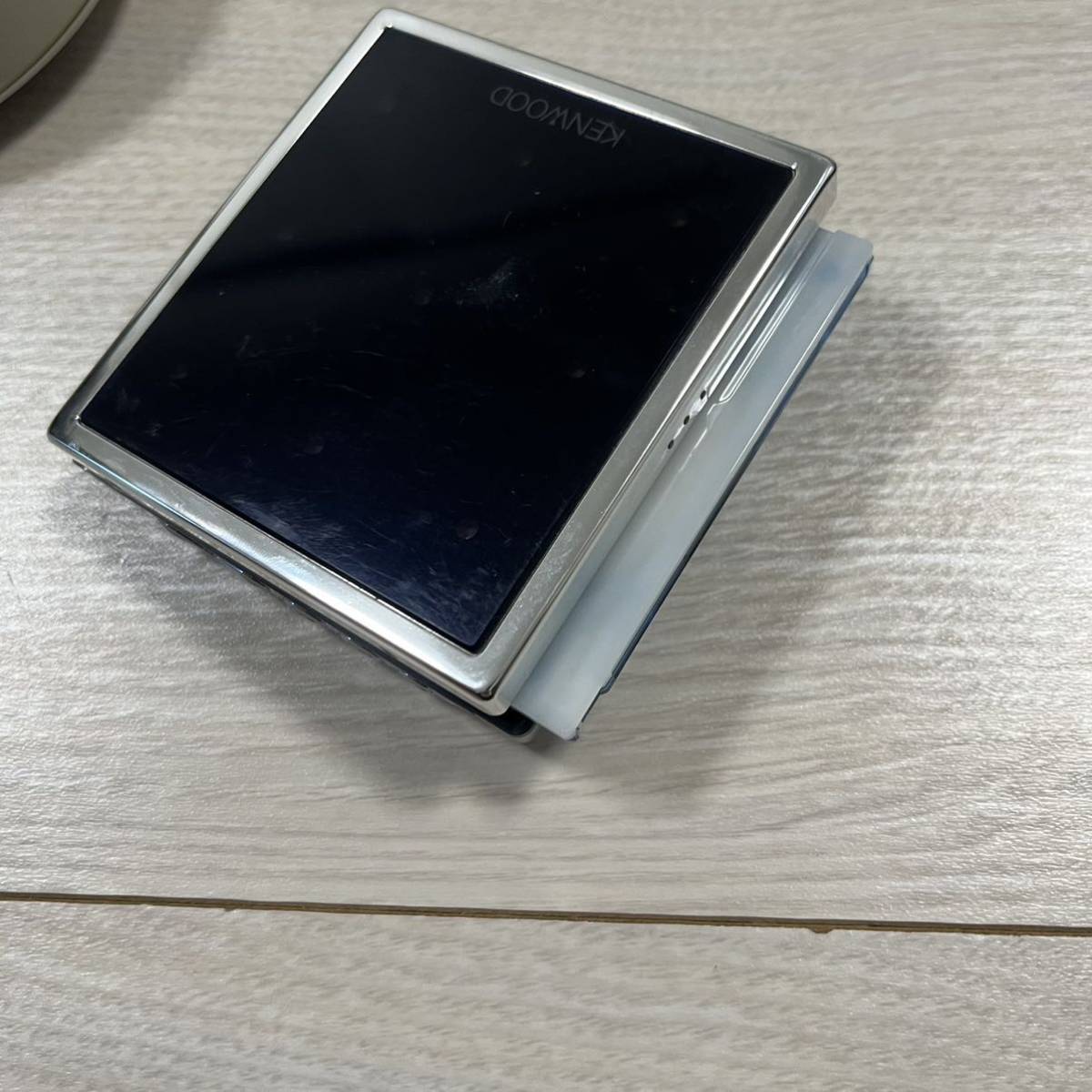 ジャンク KENWOOD MDプレイヤー DMC-S77 ケンウッド 充電スタンド型