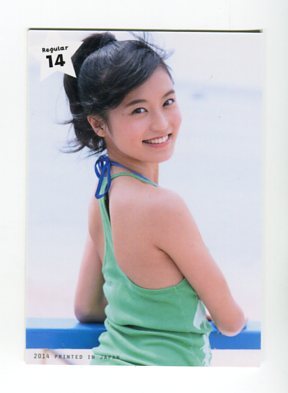 14 小島瑠璃子 【ホリプロ・プロデュースカード】 トレカ ☆ こじるり