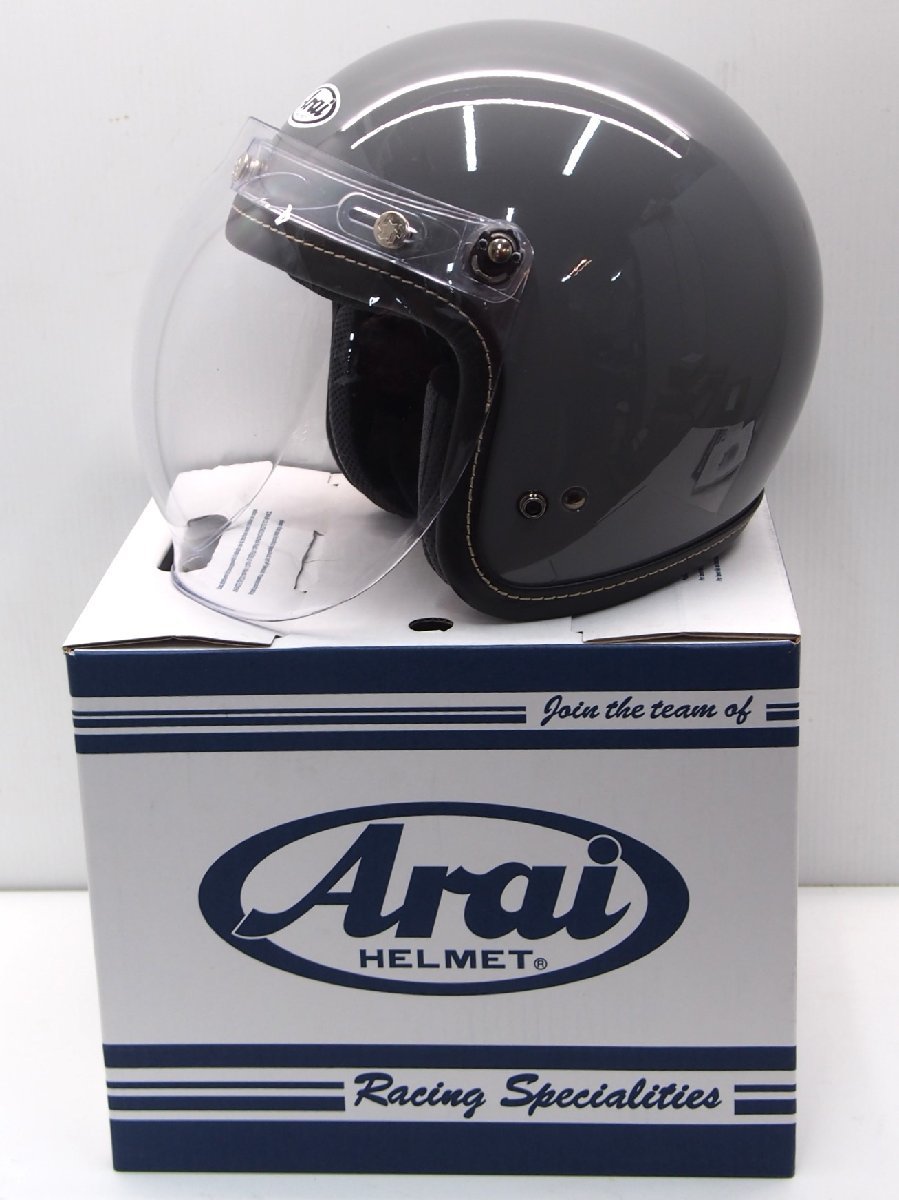 未使用】新品 Arai/アライ Classic AIR モダングレー 59-60cm 2022年11 