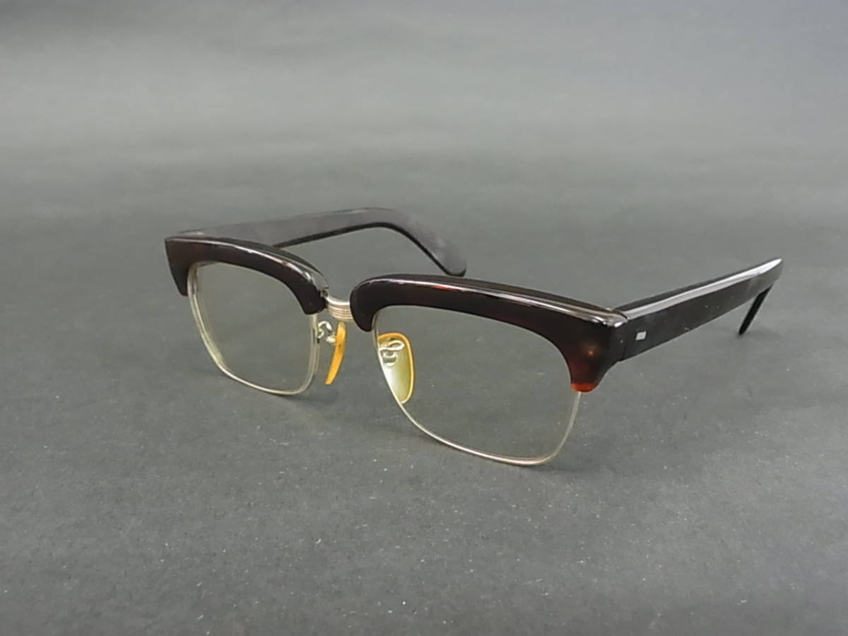 メガネ　k14WG 33-840W （55mm） K14WG 【14金ホワイトゴールド眼鏡フレーム ニッケル