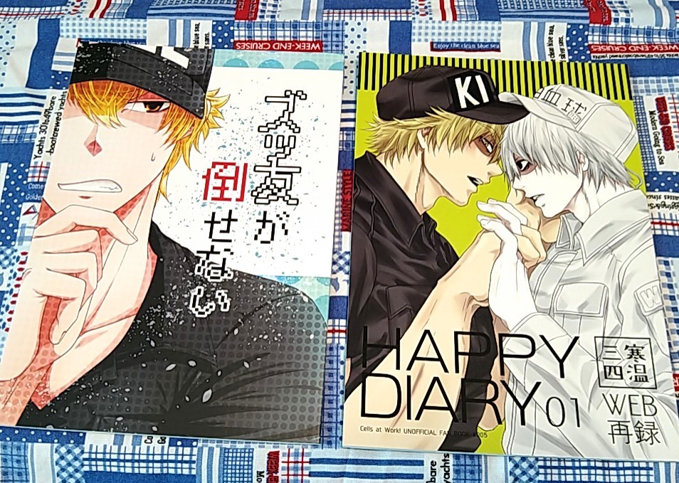 美品 はたらく細胞 同人誌 2冊セット キラ白 キラーT細胞×白血球 1146番 班長 好中球 2626 4989 2048 WEB再録本 再録集 全年齢 働く細胞_3