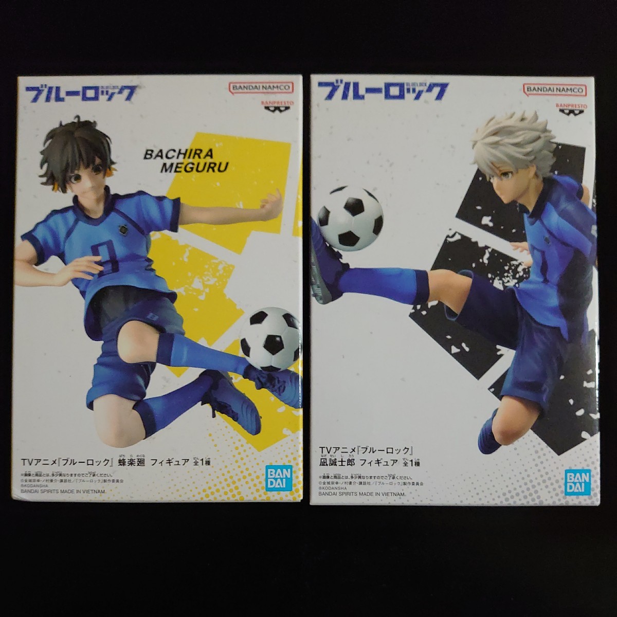 TVアニメ ブルーロック 蜂楽廻 凪誠士郎 フィギュア ２種セット
