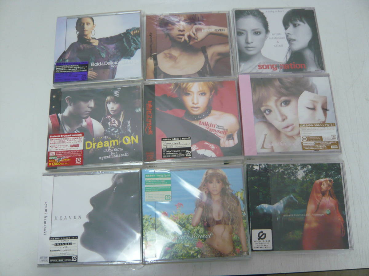 浜崎あゆみCD.DVD☆48本セット(BLUE BIRD/Evolution/HEAVEN)含む色々 