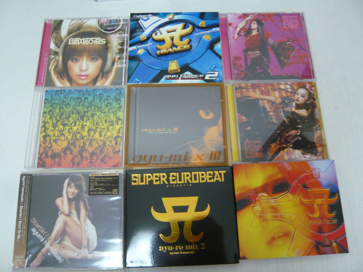 浜崎あゆみCD.DVD☆48本セット(BLUE BIRD/Evolution/HEAVEN)含む色々 