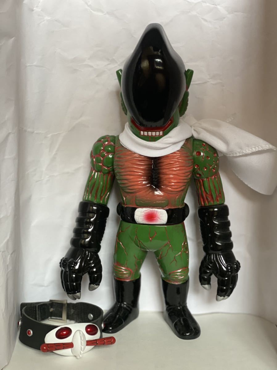 realheadエイリマン 仮面ライダーアマゾンver 真頭玩具 リアルヘッド 