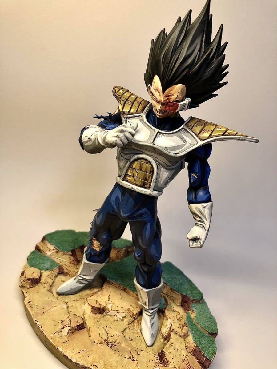 ドラゴンボール フィギュア カスタム リペイント ベジータ 完成品 
