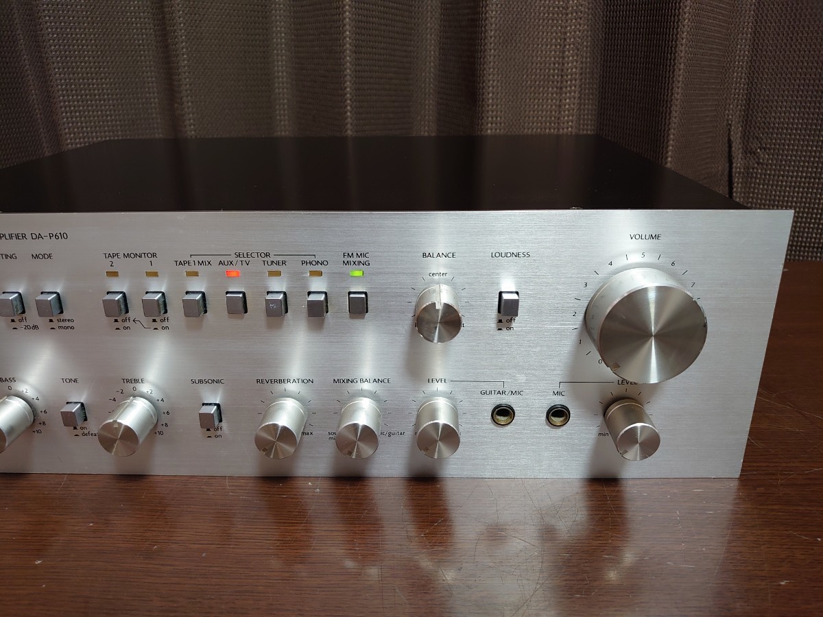 DIATONE DA-P15S ダイヤトーン プリアンプ コントロールアンプ（E526awxY)