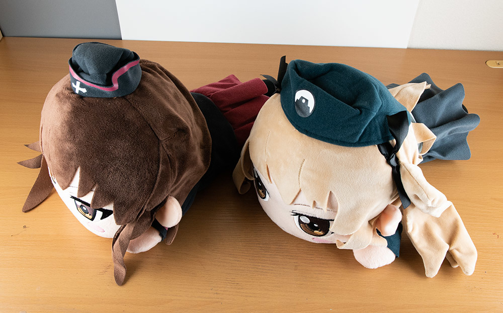 ガールズ＆パンツァー メガジャンボ寝そべりぬいぐるみ 6体セット 西住