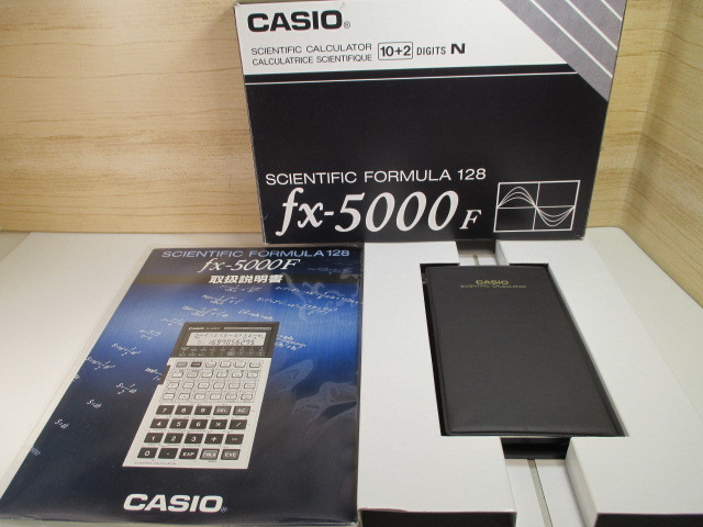 ☆CASIO SCIENTIFIC FORMULA128 関数電卓(fx-5000F)!!