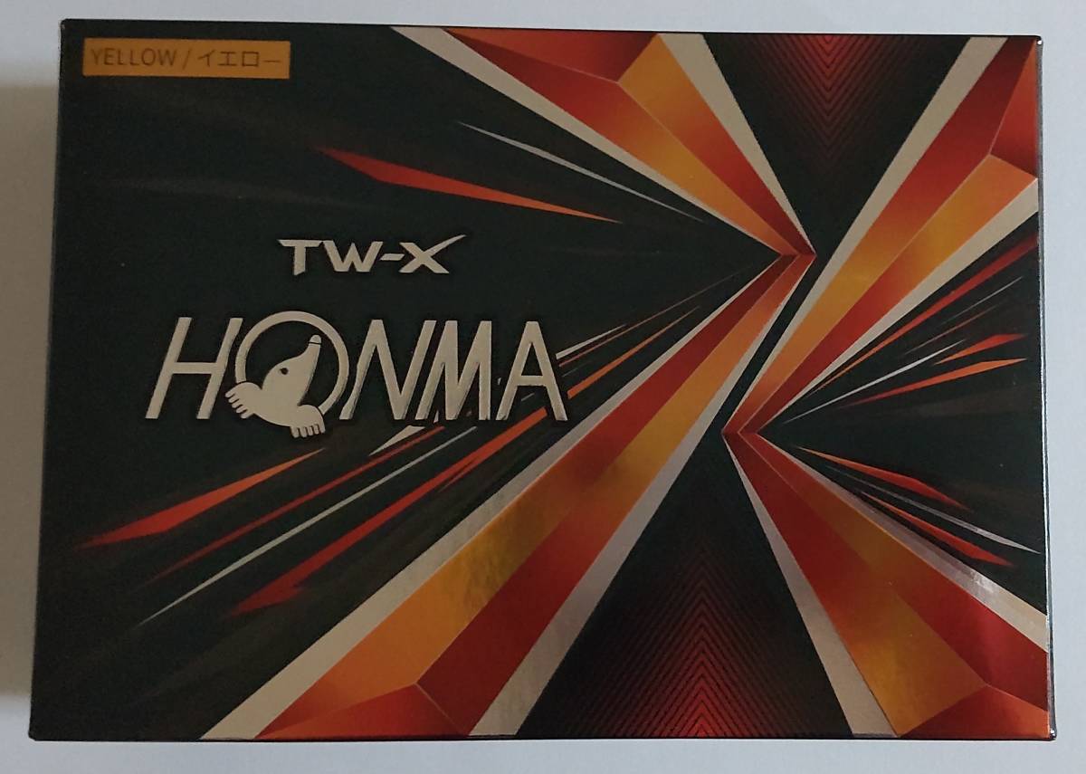 送料無料 新品 1ダース 12球 ゴルフボール 本間ゴルフ TW-X 2021年