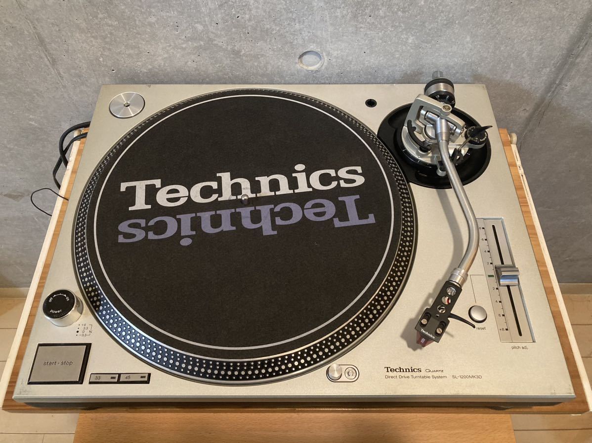 Technics SL-1200 MK3D Ortofon 2M Red付き 動作確認済 Technics SL