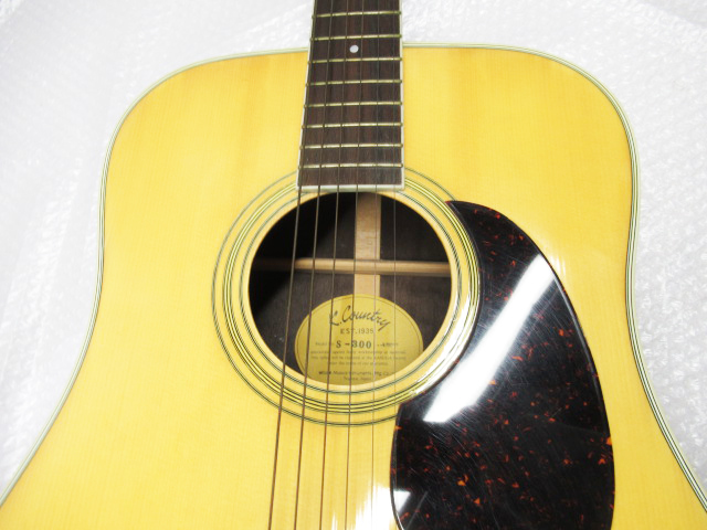 K.Country Kカントリー EST.1935 アコースティックギター S-300 管理 