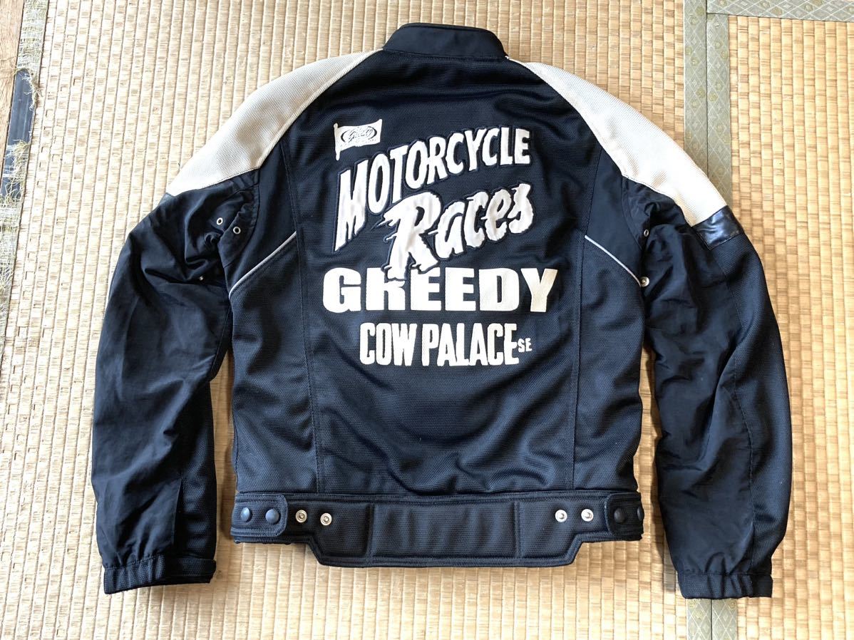 ☆訳あり GREEDY グリーディー メッシュ ジャケット Mサイズ パッド