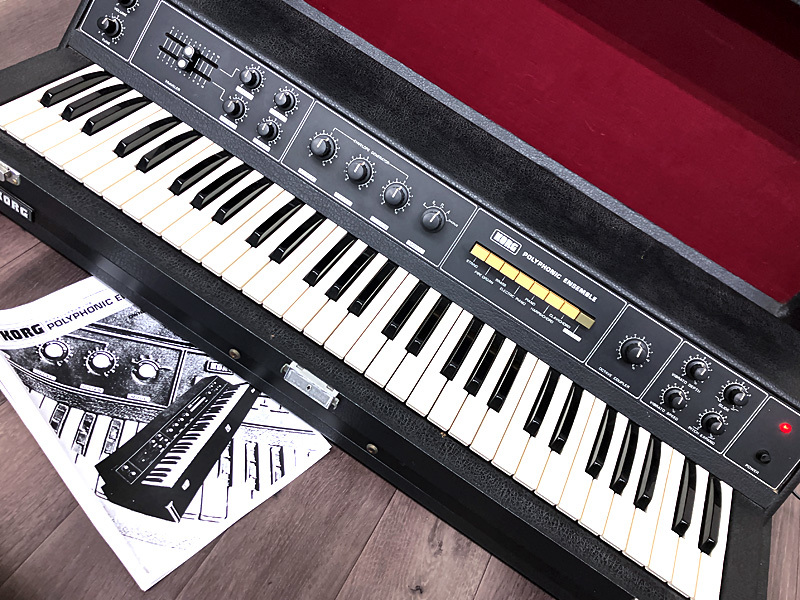 □KORG POLYPHONIC ENSEMBLE PE-1000 シンセサイザー ポリフォニック