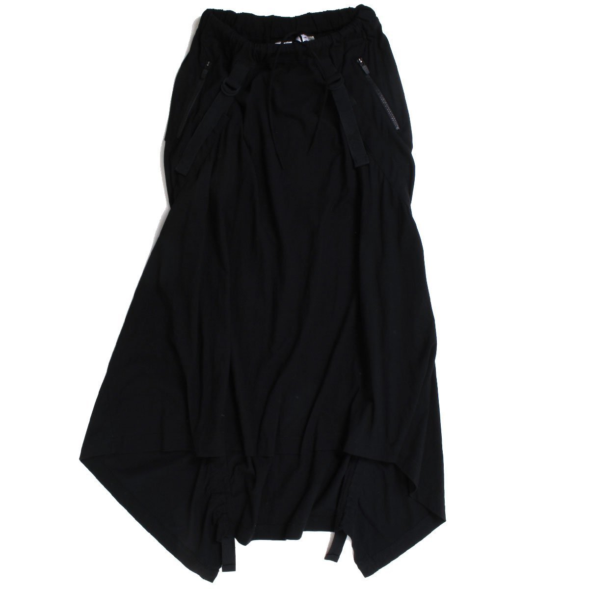 22SS Y-3 CH2 SKIRT sizeS ブラック HG6116 ワイスリー ロングスカート