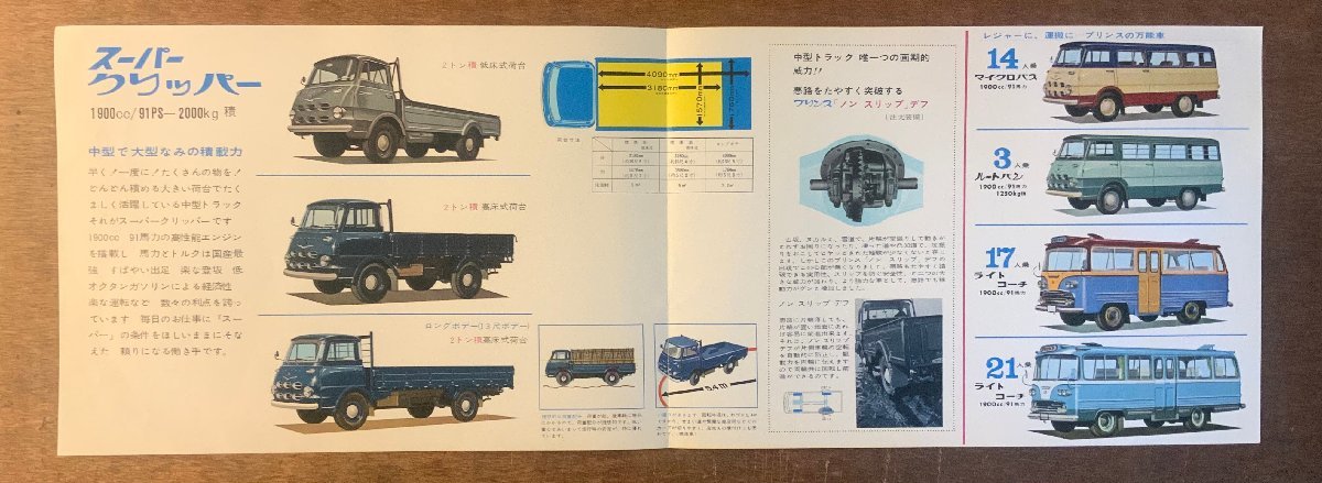 RR－2254 □送料無料□プリンス スーパークリッパー 1900CC 自動車 車