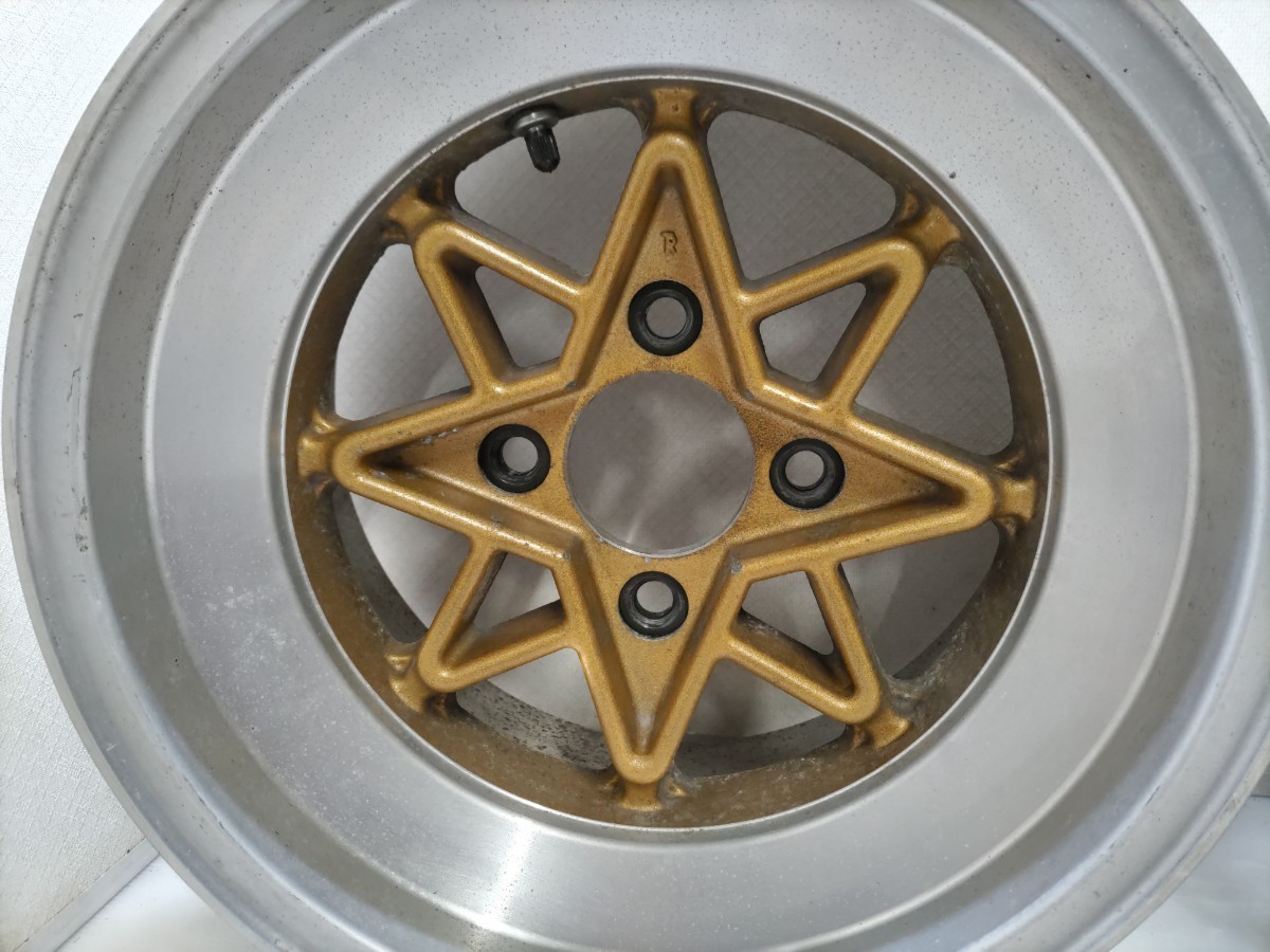 ☆テクノレーシング アルミホイール 2本セット 7.5J 14インチ 