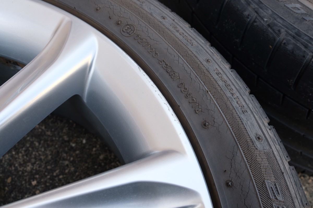 トヨタ純正 130系 マークX 235/45R18 8J +45 PCD114.3 18インチ 