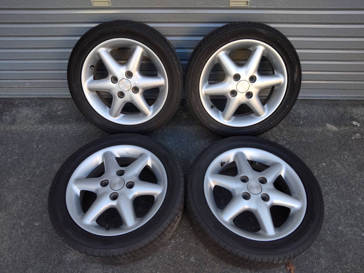 ラパンSS 純正ホイール 14インチ 4.5J 4本セット 4H-100 タイヤ溝なし  