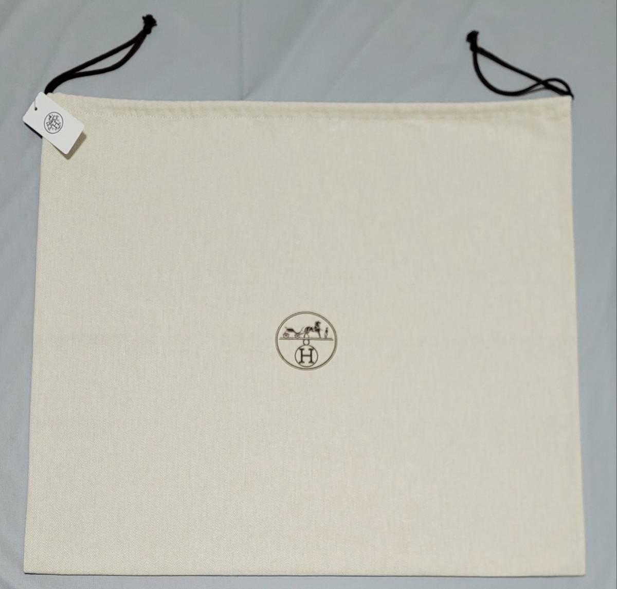 エルメス布袋 5枚セット タグ付☆新品同様☆61×54.5 エルメス 保存袋 布袋 巾着袋 ヘリンボーン