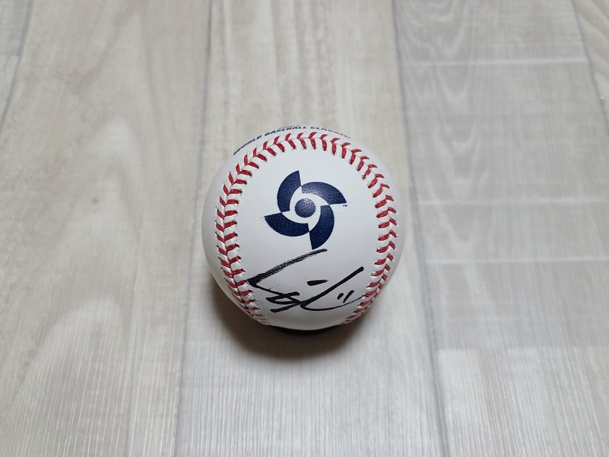 WBC日本代表 ダルビッシュ 直筆サイン ボール WBC 公式球