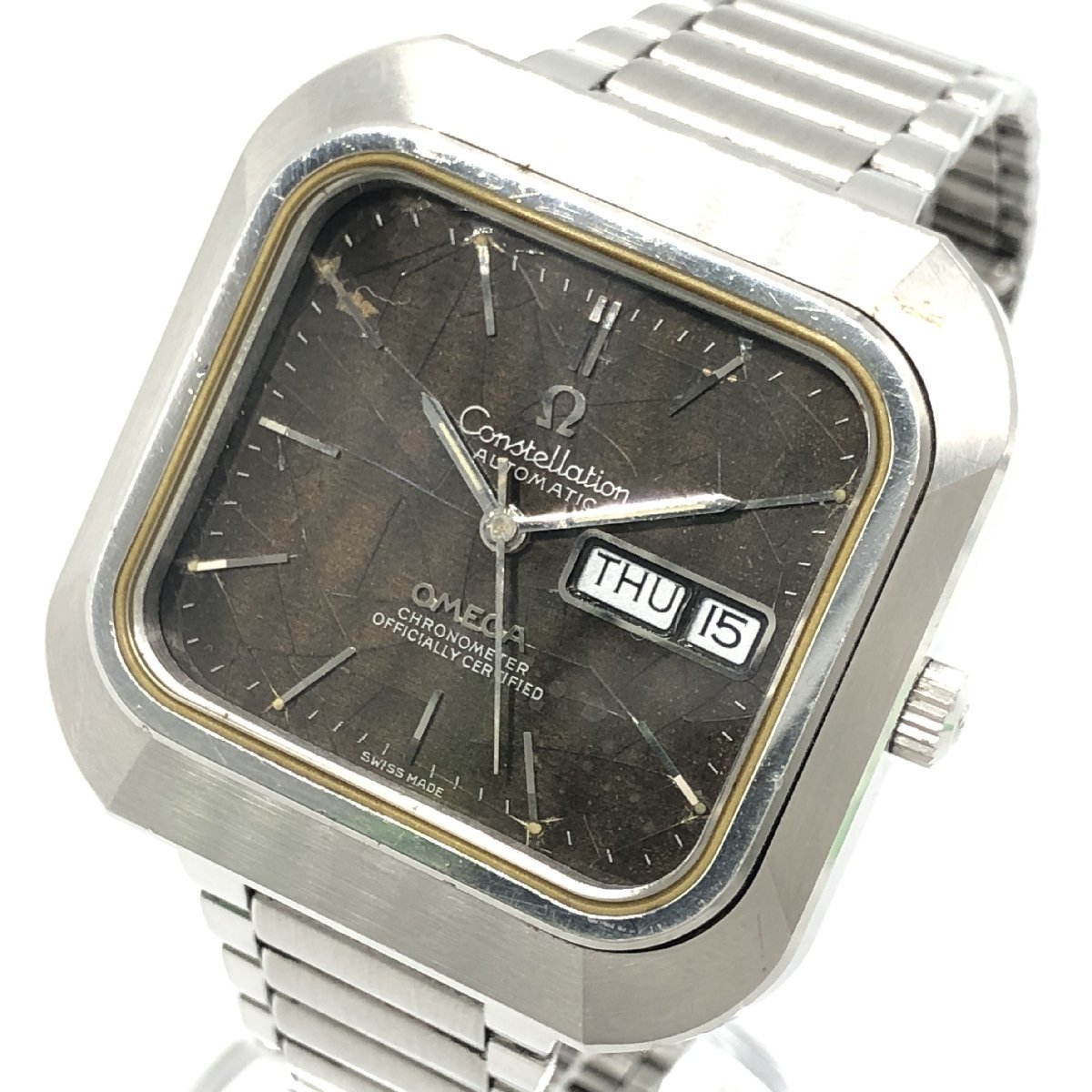 稼働品 OMEGA オメガ 腕時計 Constellation コンステレーション 自動 