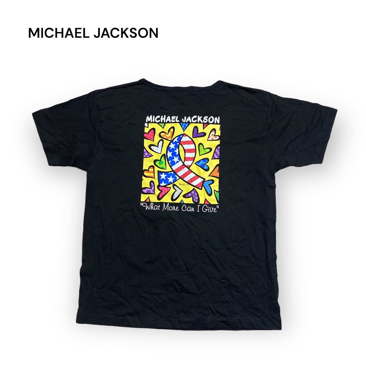 激レア】美品 MICHAEL JACKSON マイケルジャクソン Tシャツ WHAT MORE 