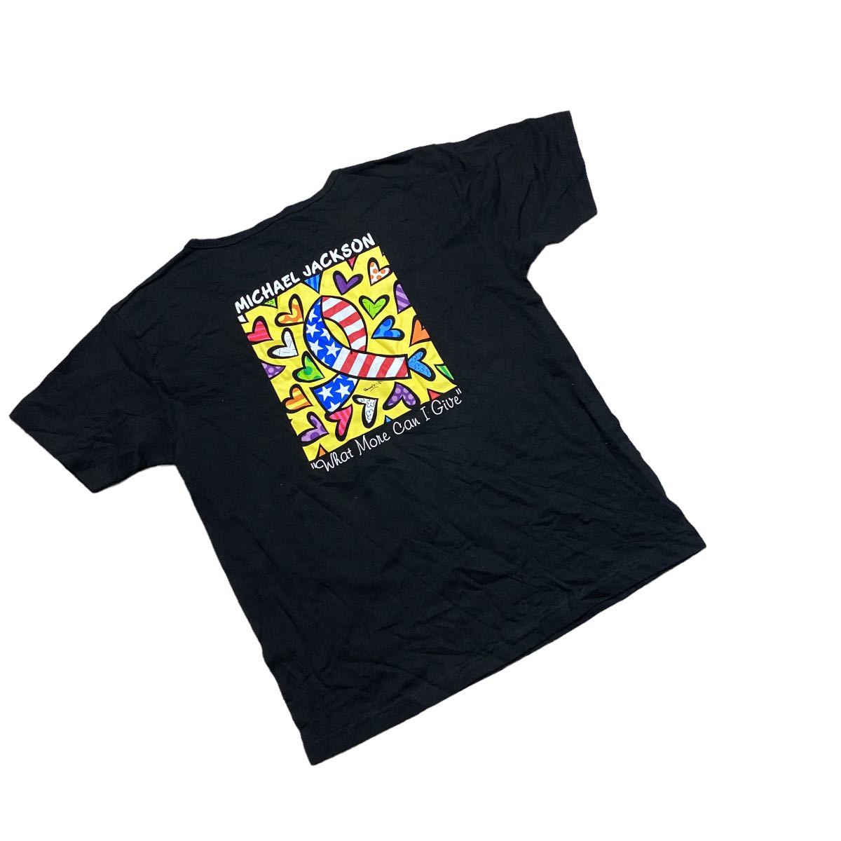 激レア】美品 MICHAEL JACKSON マイケルジャクソン Tシャツ WHAT MORE 