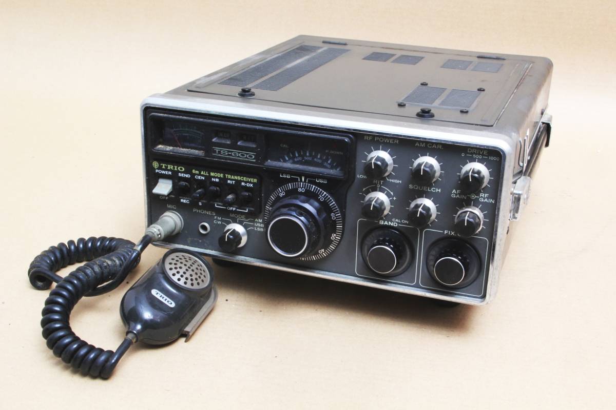 TRIO トリオ TS-600 50Mhz（6m）オールモードトランシーバー ジャンク