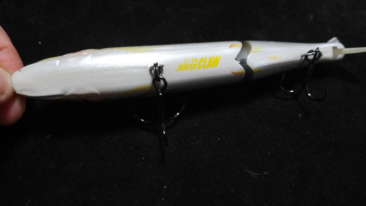 ガンクラフト GAN ジョインテッドクロー178 龍神鮎 0 CRAFT CLAW ジョインテッドクロー Type-F : TYPE 鮎邪JOINTED CRAFT&frasl;ガンクラフト フィッシング シーバスルアー 2oz