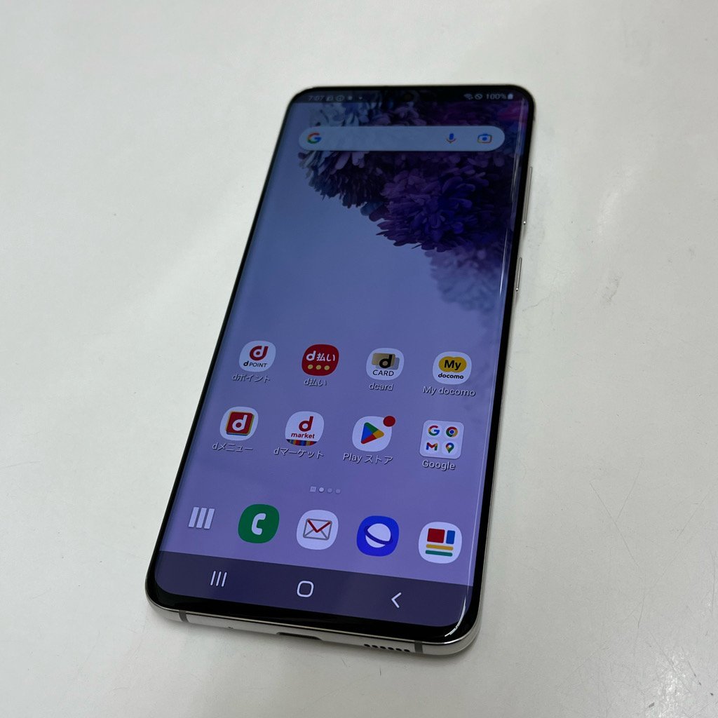 動作可＊電池良好SIMフリー docomo Galaxy S20 5G SC-51A 公式通販