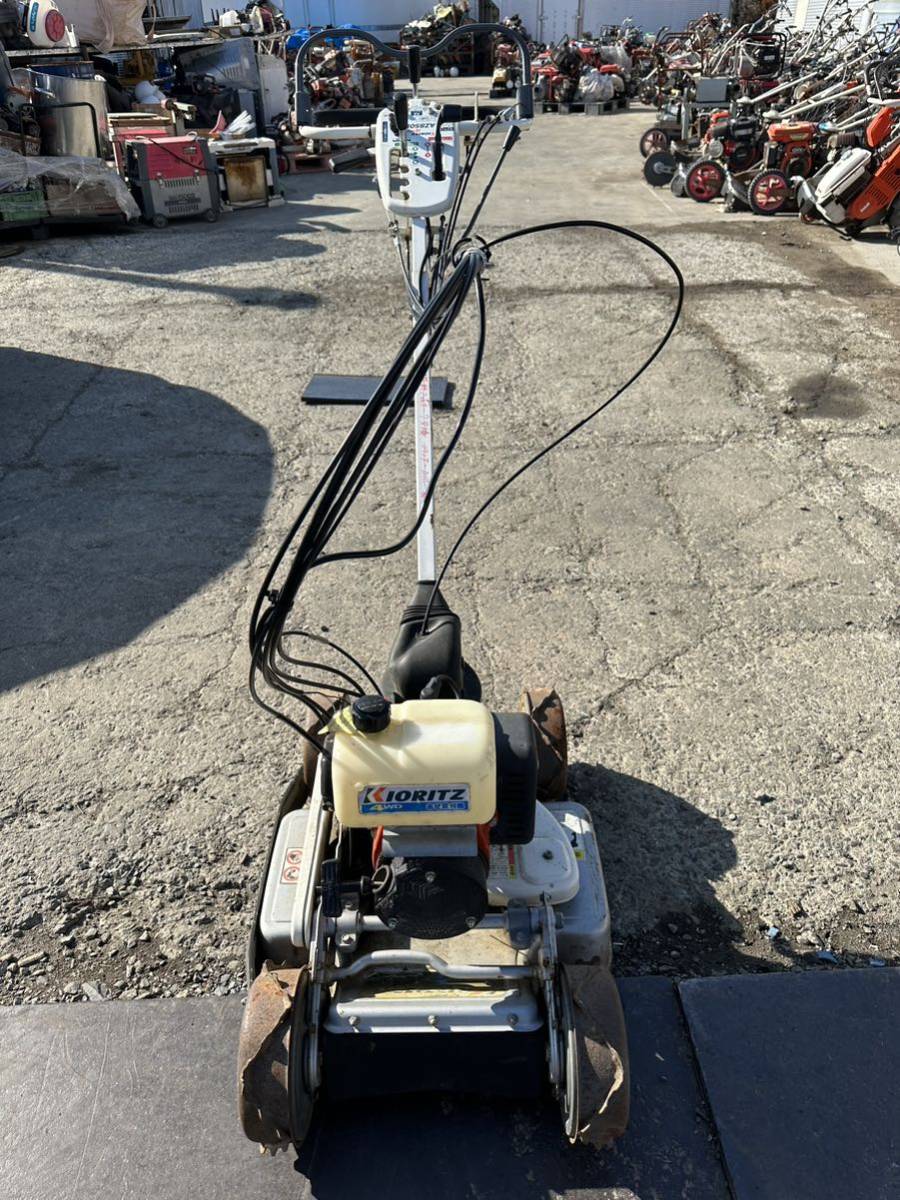 自走式草刈機 スパイダーモア 4WD 草刈り機 kioritz AZ850B 現状品