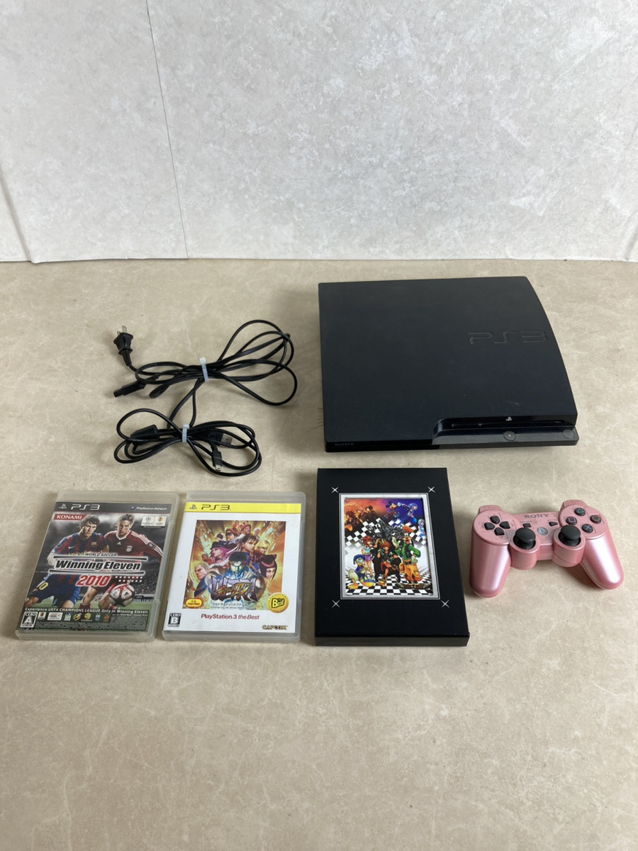 送料無料，人気セール 6031-02 PlayStation3 PS3 プレステ3 CECH-2000A 本体 ソフト&times;3 コントローラー キングダムハーツ スターターパック HD1.5＋2.5 Remix(PS3本体)｜売買されたオークション情報、yahooの商品情報をアーカイ PS3本体