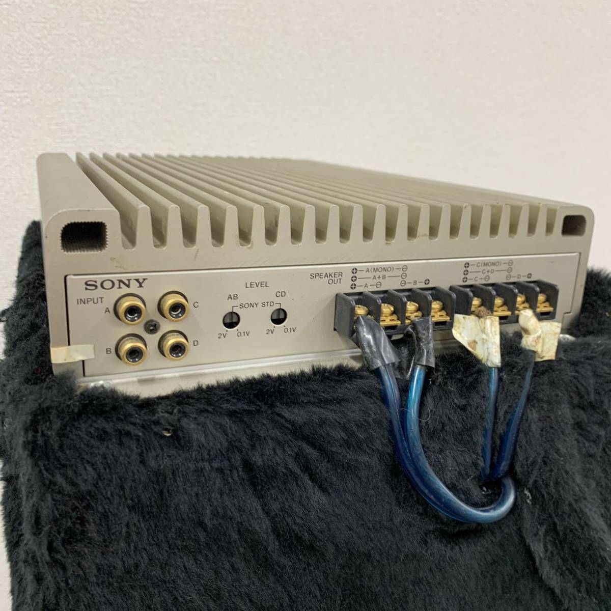 直接引取限定】音出し未確認 SONY XM-4040 パワーアンプ ソニー