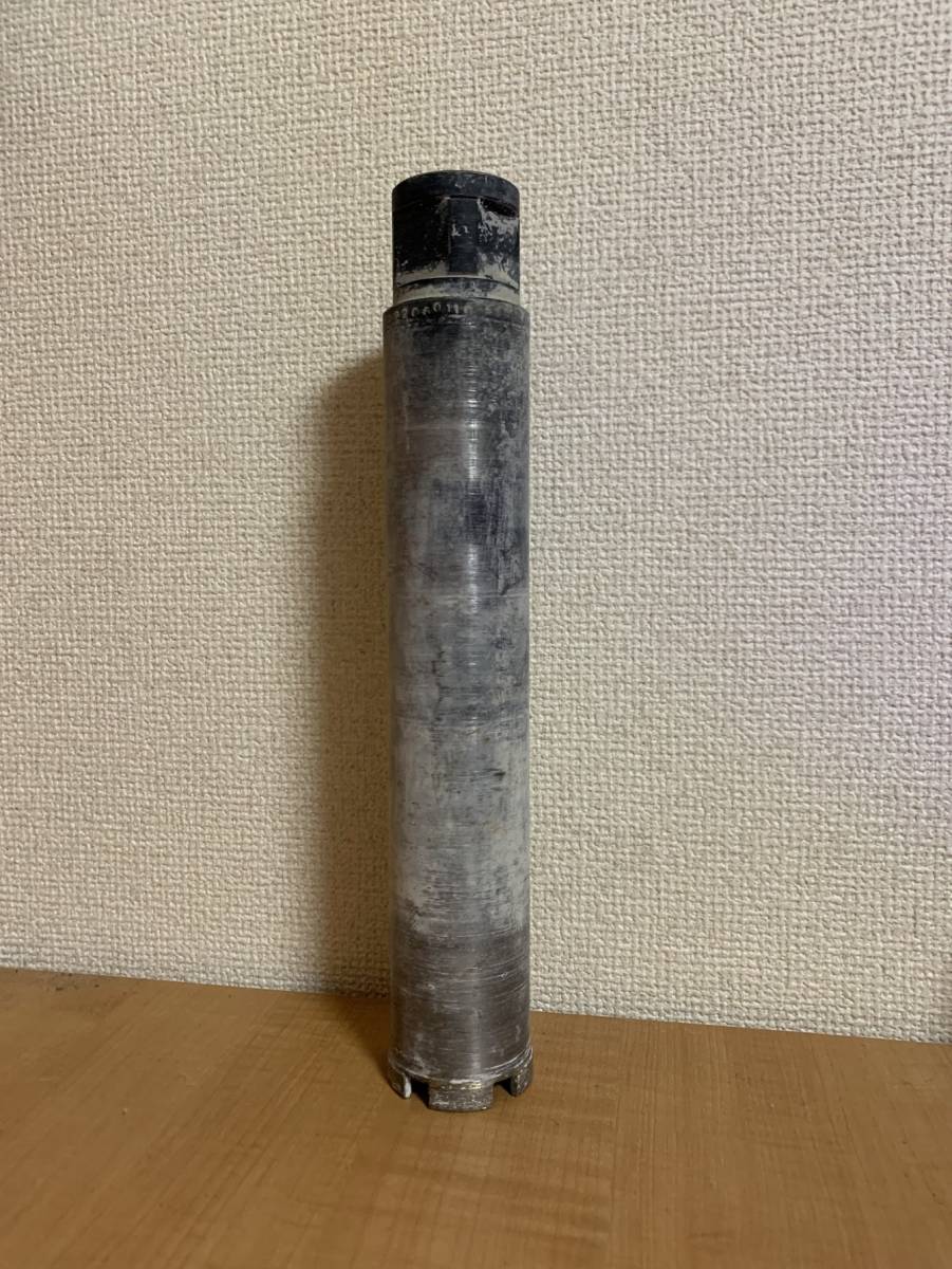 【1】DISCO50φ湿式ダイヤモンドコアドリルビットAロッド250L一回使用