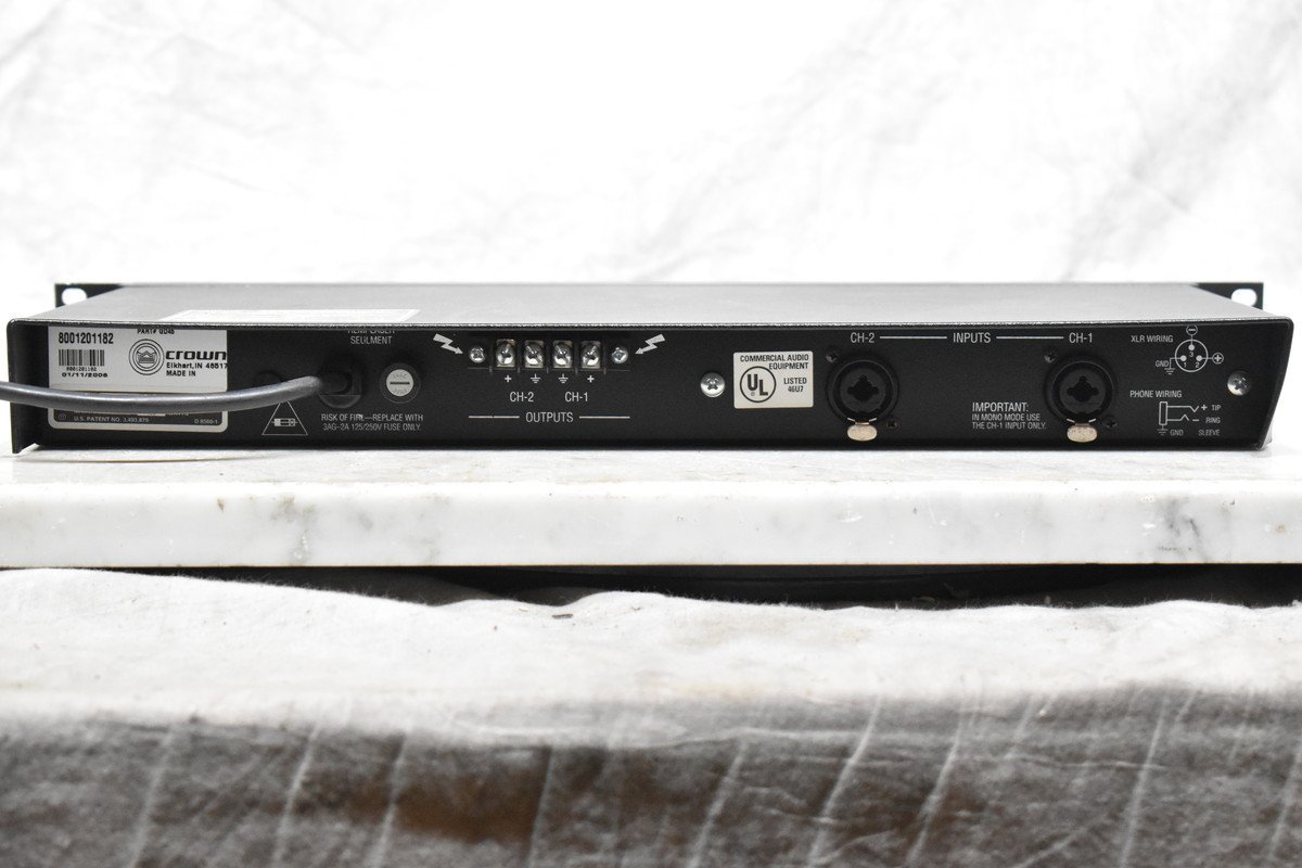 Crown クラウン パワーアンプ D-45 AMCRON CROWN D-45 D45 クラウン
